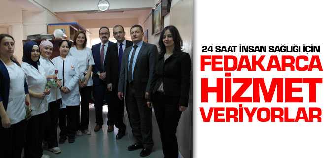 Kurca, Hemşirelerimiz 24 Saati İnsan Sağlığı İçin Fedakârca Hizmet Veriyor