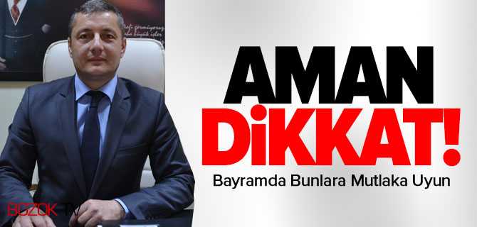 Ramazan Bayramında Dikkat Edilmesi Gereken Hususlar