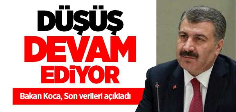 Bakan Koca, düşüş devam ediyor
