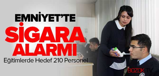Yozgat Emniyetinde Sigaranın Zararları Anlatıldı