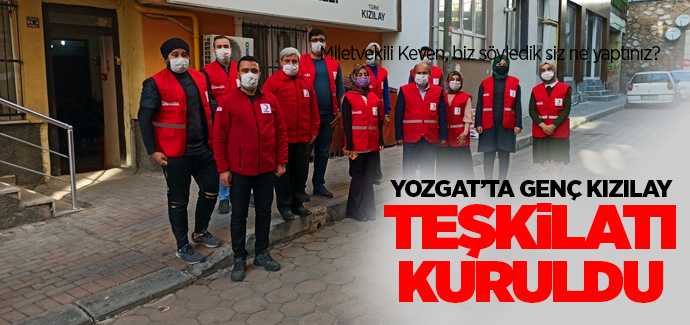 Yozgat'ta genç kızılay teşkilatı kuruldu