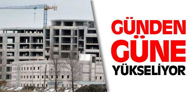 Sorgun Devlet Hastahanesi'nin Yapımı Devam Ediyor