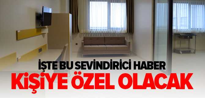 Doğum Yapan Kadınlara Özel Tek Kişilik Oda Olacak