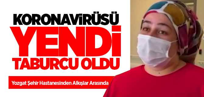 Koronavirüs Tedavisi tamamlanan Özge Karaca taburcu oldu 