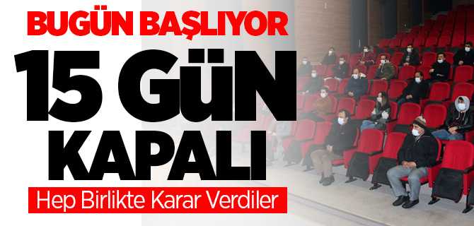 Akdağmadeni'nde Berber ve Bayan Kuaförleri 15 Gün Kapalı Olacak