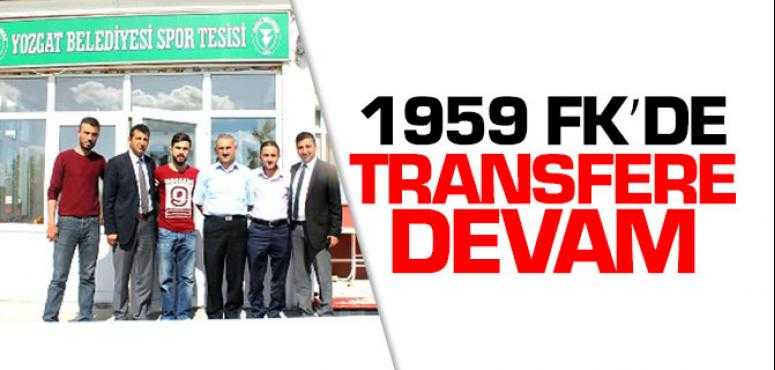 Yozgatspor 1959'da Transferler Devam Ediyor