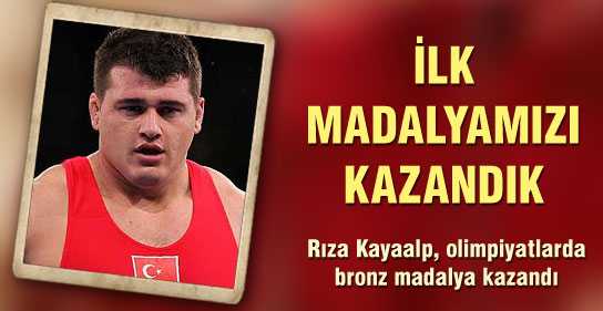 OLİMPİYATLARDA İLK MADALYA YOZGATLI RIZA’DAN