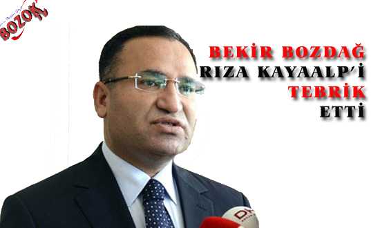 BOÐZDAÐ RIZA KAYAALP’İ KUTLADI