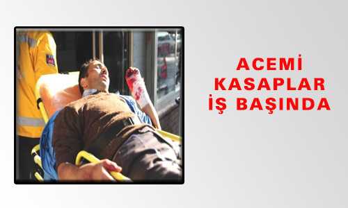 ACEMİ KASAPLAR İŞBAŞINDA 