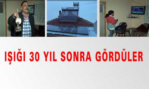 IŞIÐI 30 YIL SONRA GÖRDÜLER