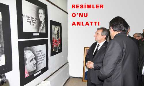 RESİMLER O’NU ANLATTI