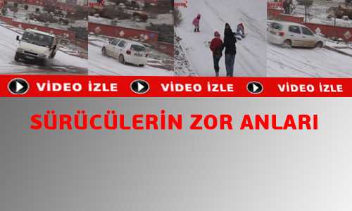 YOLLAR BUZ PİSTİNE DÖNDÜ