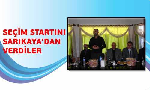 AK PARTİ GENÇLİ KOLLARI SEÇİM STARTI VERDİ