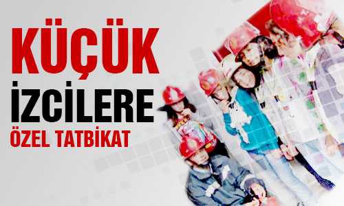 SORGUN BELEDİYESİNDEN İZCİLERE ÖZEL TATBİKAT