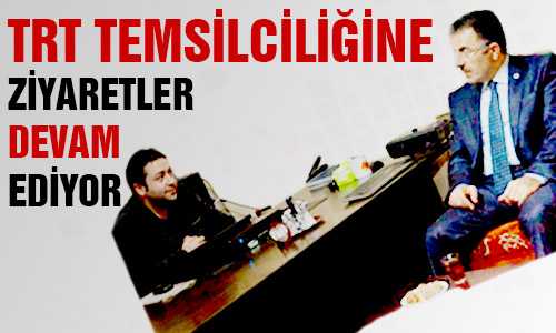 TRT’YE ZİYARETLER DEVAM EDİYOR