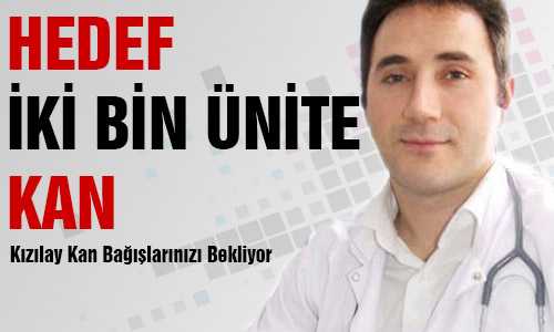 KIZILAY KAN BAÐIŞLARINIZI BEKLİYOR