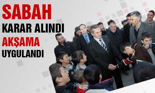 İSAFAKILI KÖYÜ SU SEVİNCİ