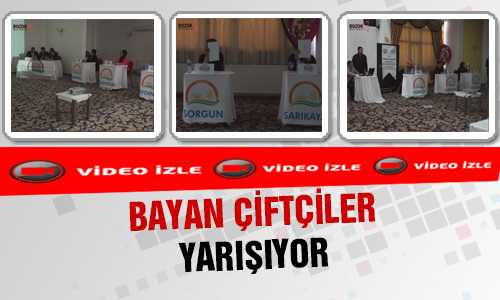 YOZGAT’LI BAYAN ÇİFTÇİLER YARIŞTI