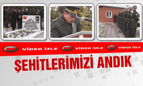 YOZGAT ŞEHİTLERİNİ ANDI 