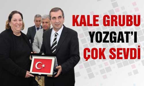 KALE GRUBU BAŞKANI ZEYNEP BODUR OKYAY YOZGAT’A GELDİ