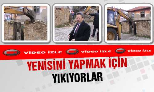 HARABE BİNALAR BİR BİR YIKILIYOR