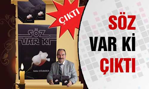 SÖZ VAR Kİ ŞİİR KİTABI ÇIKTI