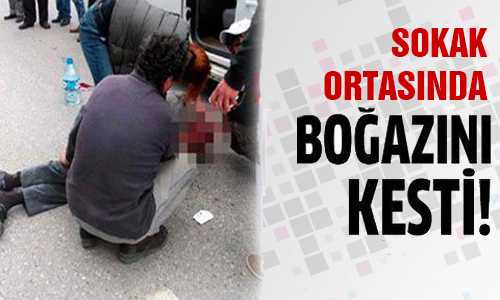 DİLİNİ YUTAN YARALININ BOÐAZINI KESEREK HAYATINI KURTARDI