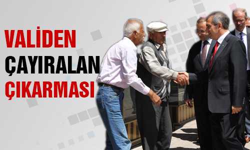 VALİ YAZICIDAN ÇAYIRALAN’A ÇIKARMA