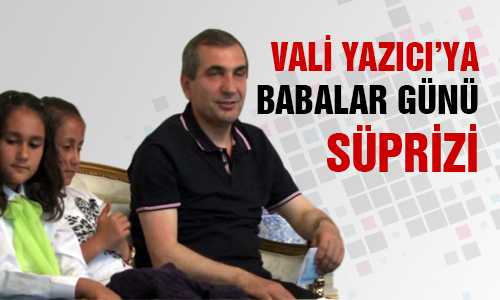 VALİ YAZICI SÜRİZ KARŞISINDA DUYGULANDI