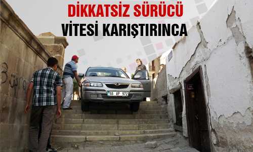 DİKKATSİZ SÜRÜCÜ VİTESİ KARIŞTIRINCA