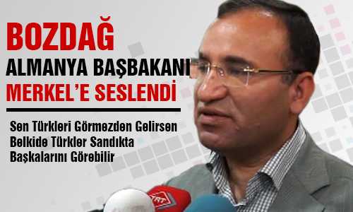 BOZDAÐ MERKEL!E SESLENDİ
