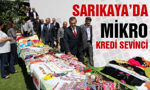 SARIKAYA’DA MİKRO KREDİ ŞUBESİ AÇILDI
