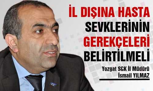 İL DIŞINA YAPILACAK SEVKLERDE GEREKÇE BELİRTİLMELİ