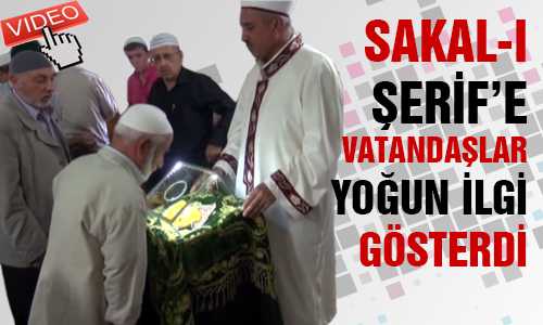 YOZGAT’TA SAKAKL-I ŞERİF’E YOÐUN İLGİ
