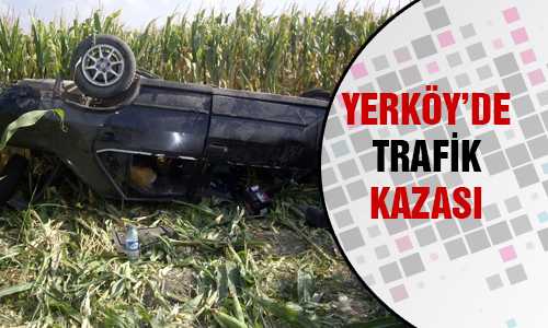TRAFİK KAZASI 6 YARALI