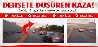 CAMDAN FIRLADI 10 METRE HAVADAN UÇTU