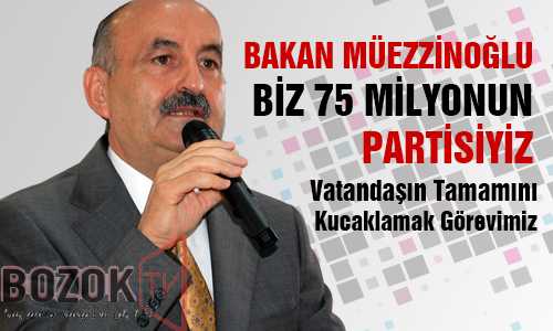 MÜEZZİNOÐLU PARTİLİLERE SESLENDİ