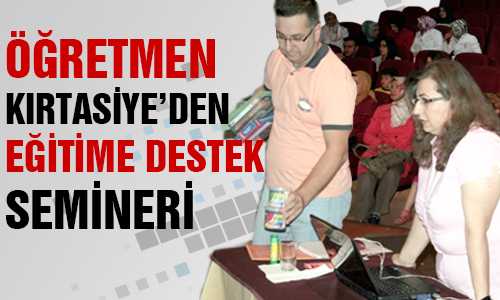 EÐİTİM’İN DÖRT AYAÐINDAN BİRİ KIRTASİYE