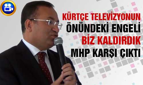 KÜRTÇE TELEVİZYONUN ÖNÜNDEKİ ENGELLİ BİZ KALDIRDIK
