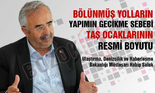 TAŞ OCAKLARININ RESMİ BOYUTU YOL YAPIMIN GECİKTİRDİ