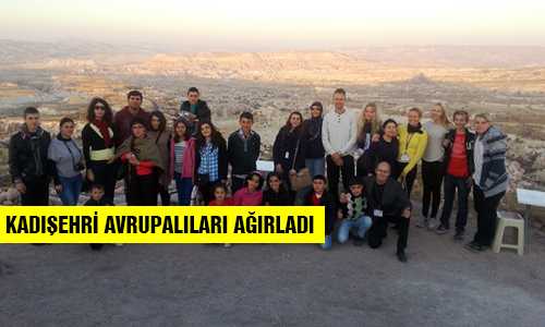 KADIŞEHRİ’NDE AVRUPALI KONUKLAR