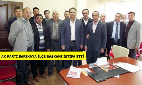 SARIKAYA’DA TOPLU İSTİFA