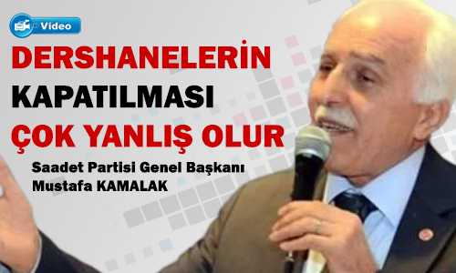 EÐİTİMDE EŞİTLİÐİ SAÐLAMADAN DERSHANELERİ KAPATMAK HAKSIZLIK
