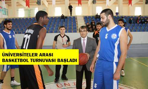 BASKETBOLA YBÜ EV SAHİPLİÐİ YAPIYOR