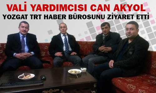VALİ YARDIMCISI AKSOY TRT HABER TEMSİLCİSİ DEMİREL ZİYARET ETTİ