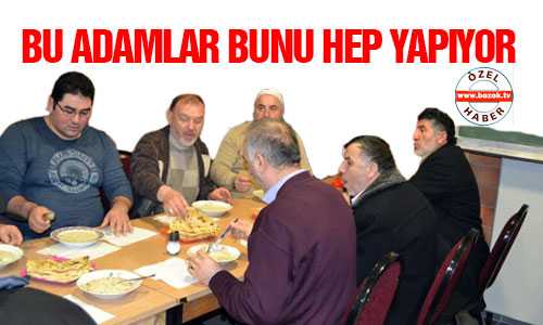 GURBETÇİLER SABAH NAMAZINDA BİR ARAYA GELİYOR