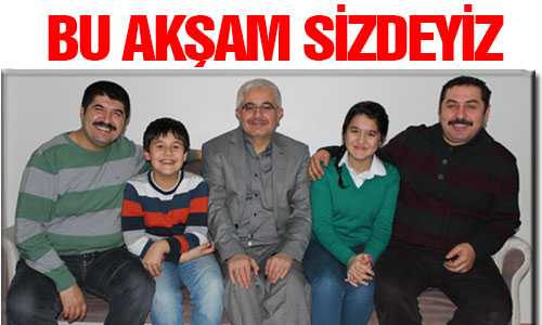 ÖÐRETMENİM BU AKŞAM EVİMİZDE PROJESİ 
