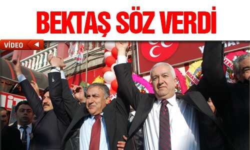 BEKTAŞ SÖZ VERDİ