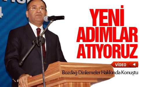 DEMOKRATİKLEŞME ADINA YENİ ADIMLAR ATACAÐIZ