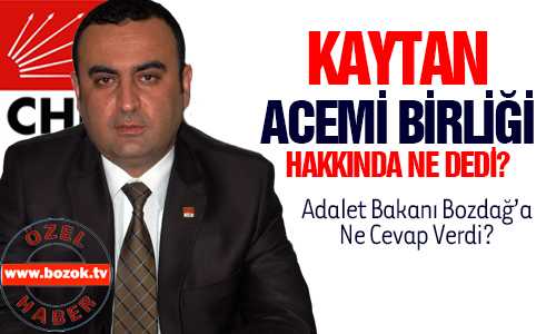 KAYTAN "AK PARTİ KENDİ İÇERİSİNDE SORGULAMA YAPMASI LAZIM"